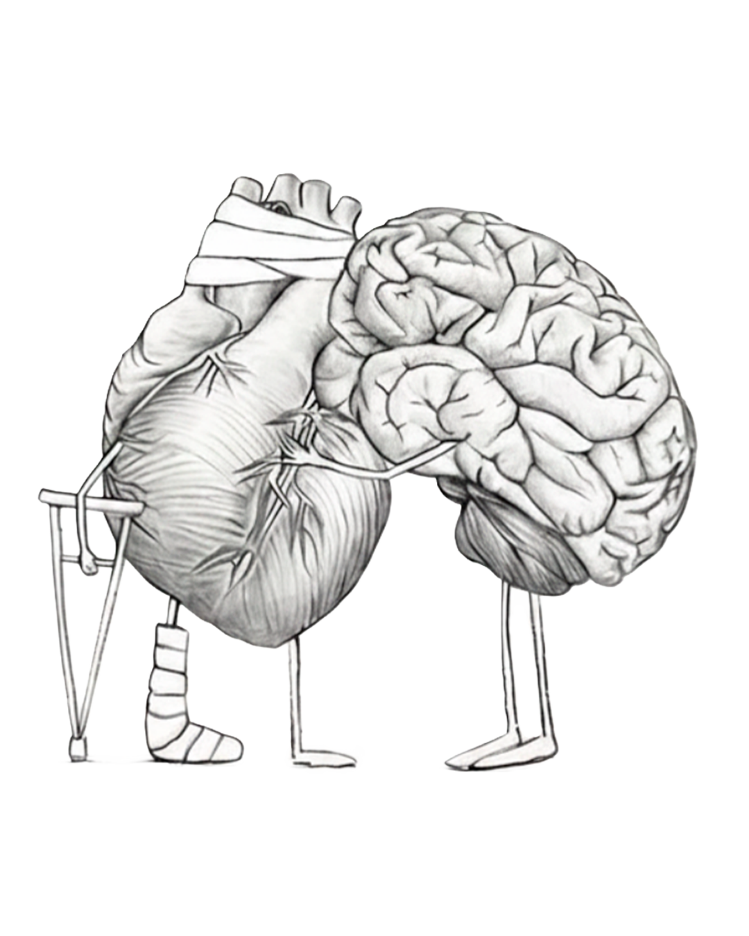 Ilustração explicativa — A sua identidade não é o seu transtorno